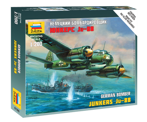 Zvezda - 6186 - Junkers Ju-88A-4 - 1:200