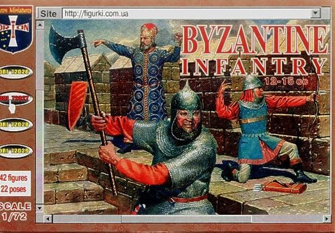 Orion - 72027 - Byzantine infantry 12-15 CC - 1:72