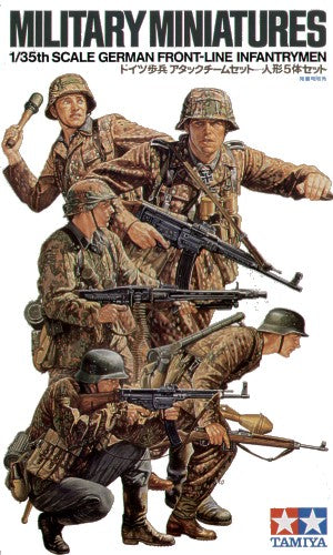 Tamiya - 35196 - German Frontline Infantry (WWII) - 1:35 - @