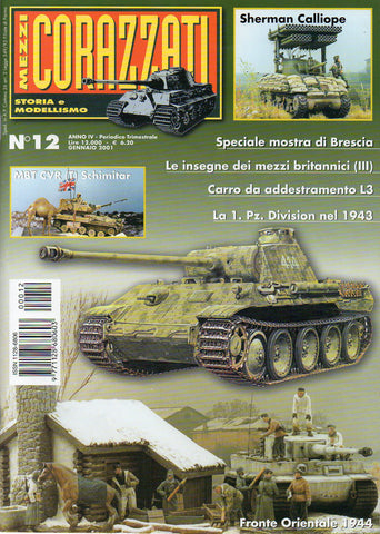 Libri - Mezzi corazzati storia e modellismo N°12