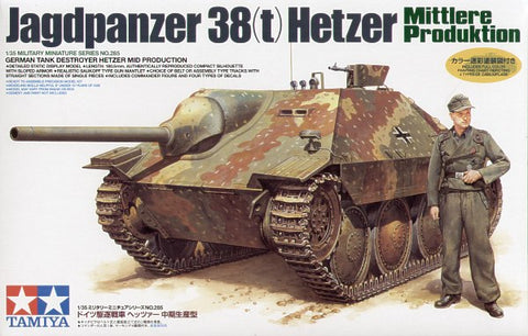 Tamiya 35285 - Jagdpanzer 38(t) 'Hetzer' Mid Productio - 1:35
