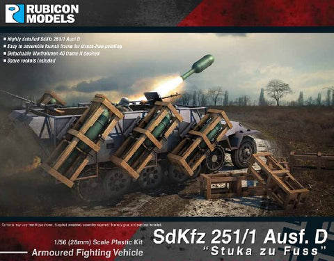 Rubicon Models - RU-280020 - SdKfz 251/1 Ausf.D "Stuka zu Fuss" - 28mm