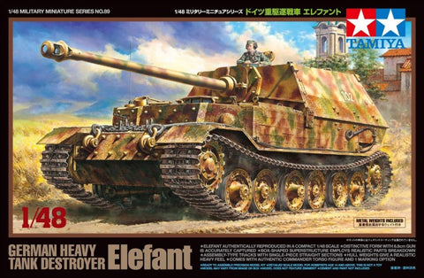 Tamiya TA32589 - German 'Elefant' Heavy Tank Destroyer - 1:48