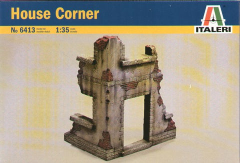 Italeri - 6413 - ruined European House Corner - 1:35