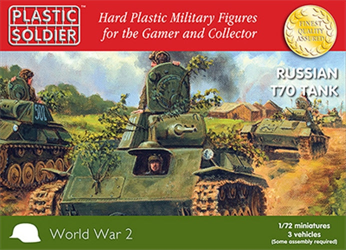 Plastic Soldier - WW2V20009 - T70 TANK - 1:72