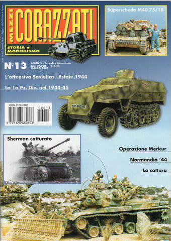 Libri - Mezzi corazzati storia e modellismo N°13