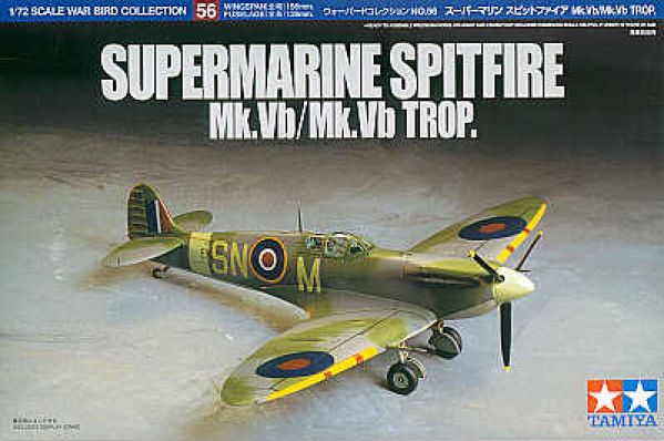 Supermarine Spitfire Mk.V / Mk.Vb - 1:72 - Tamiya - 60756 - @