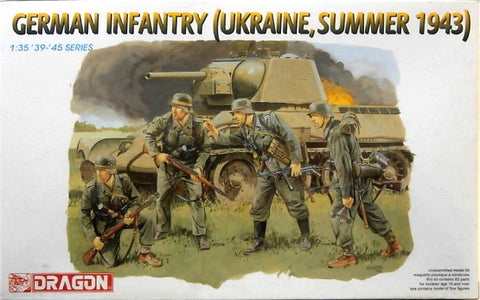 Dragon - 6153 - German infantry (Ukraine, summer 1943) - 1:35