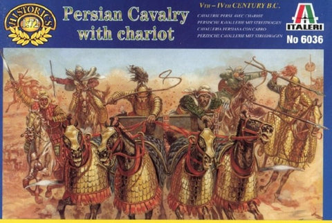 Persian cavalry with chariot - 1:72 - Italeri - 6036 - @