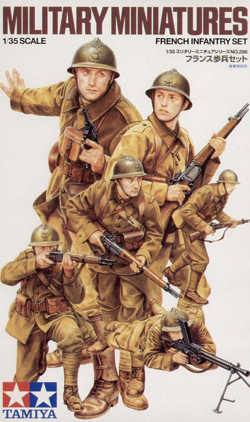 Tamiya - 35288 - French Infantry (WWII) - 1:35