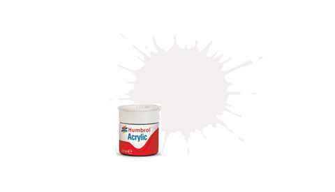 Humbrol - Paints & Painting - N.130 white satin plus - AB0130EP