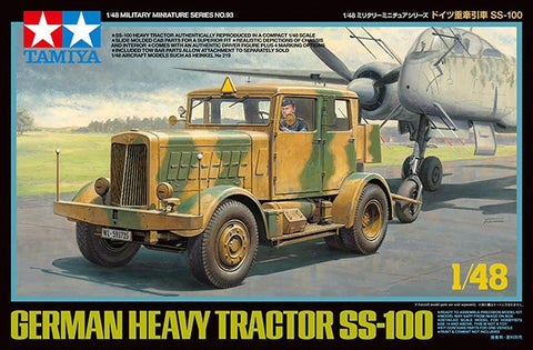 Tamiya TA32593 - Hanomag SS-100 German Heavy Tractor - 1:48
