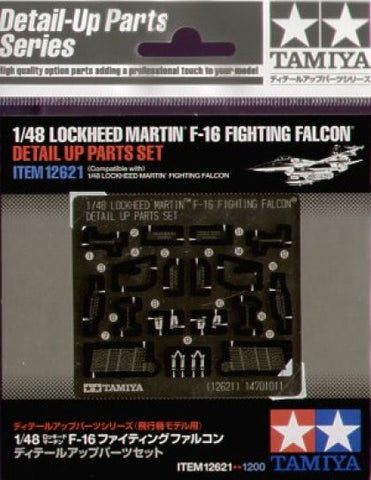 Lockheed-Martin F-16C Fighting Falcon Detail Up Upgrade Set - 1:48 - Tamiya - 12621