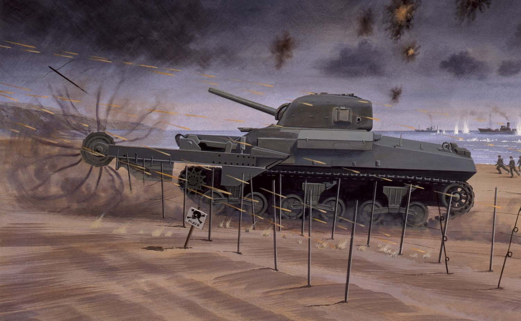 Airfix - 02320V - M4 Sherman 'Crab' mine-clearing tank - 1:76