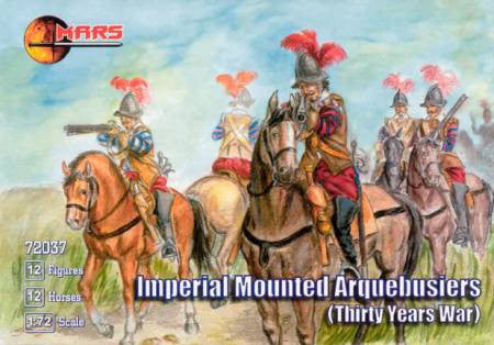 Mars - 72037 - Imperial Mounted Arquebusiers - 1:72