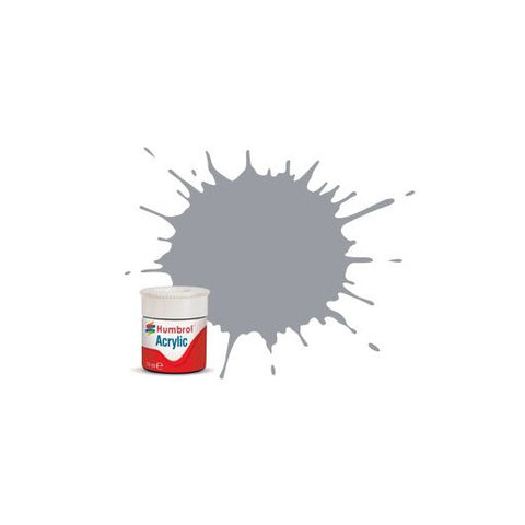 Humbrol - Paints & Painting - 167 RAF Barley Grey Satin - 14ml Acrylic Paint - AB0167