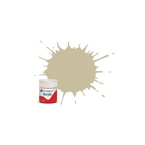 Humbrol - Paints & Painting - 168 Hemp Satin- 14ml Acrylic Paint - AB0168