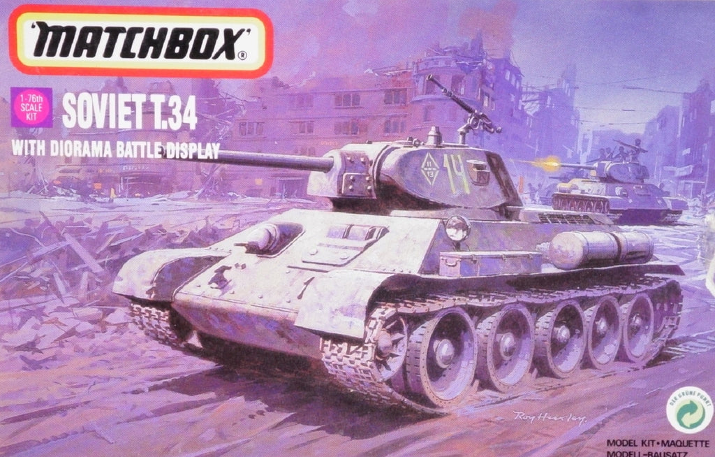 MATCHBOX - 40082 - SOVIET T.34 - 1:76  - @