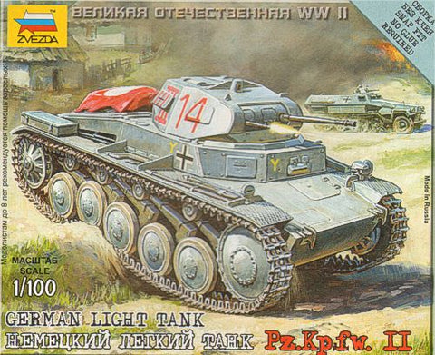Zvezda - 6102 - Pz.Kpfw.II - 15mm - 1:100