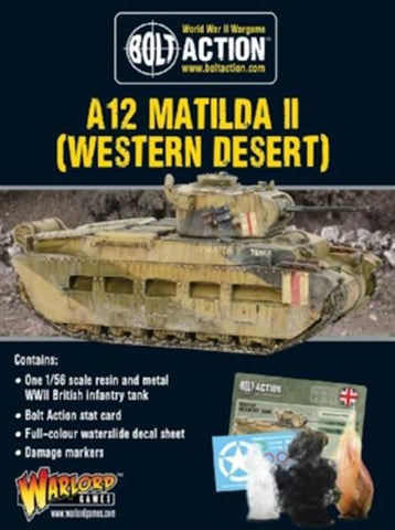 Warlord Games 402411006 - Bolt Action - A12 Matilda II (Western Desert)