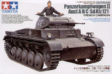 Tamiya 35292 - Pz.Kpfw.II Ausf.A Ausf.B Ausf.C - 1:35