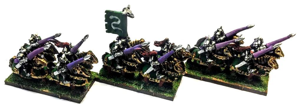 Chaos Knights - 10mm - Warmaster - UNPAINTED