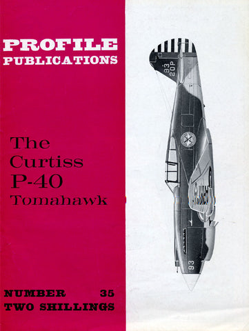 Books - Profile Publications No. 035 Curtiss P-40 Tomahawk