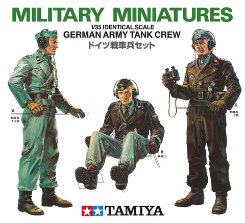 German Army Tank Crew  - 1:35 - Tamiya - 35001 - @