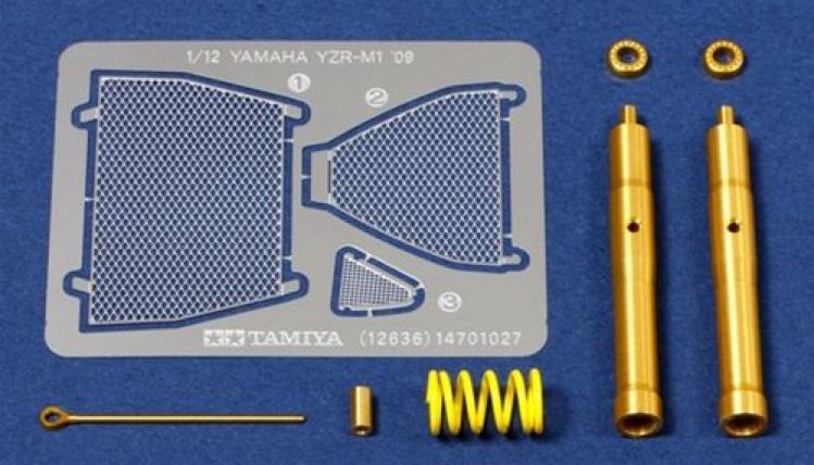 Tamiya - 12636 - Yamaha YZR-M1 09 Front Fork Set - 1:12
