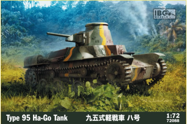 IBG - 72088 - Type 95 Ha-Go Japanese Light Tank - 1:72