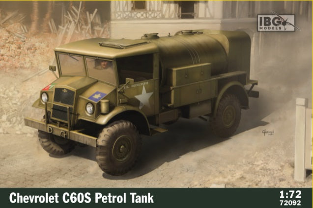 IBG - 72092 - Chevrolet C60S Petrol Tank - 1:72