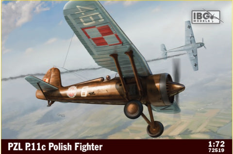 IBG - 72519 - PZL P.11c Polish Fighter Plane - 1:72