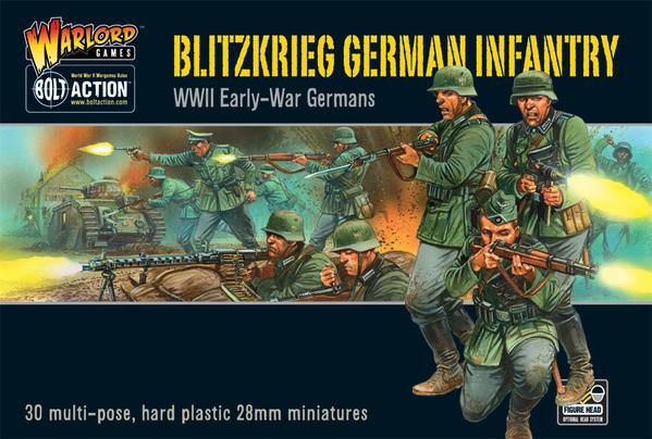 Blitzkrieg infantry - 28mm - Bolt Action - 402012012 - @