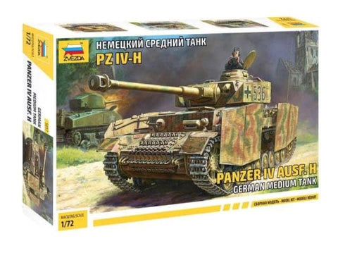Zvezda - 5017 - Pz.Kpfw.IV Ausf.H - 1:72