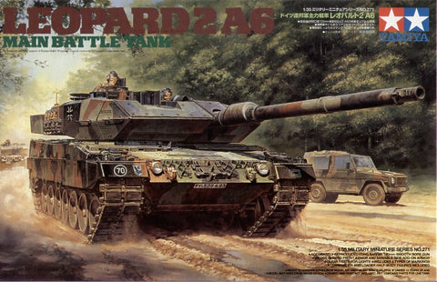 Tamiya 35271 - Leopard MBT 2 A6 Main Battle Tank - 1:35
