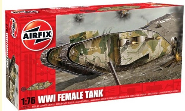 Female Tank WWI - 1:76 - Airfix - A02337V - @