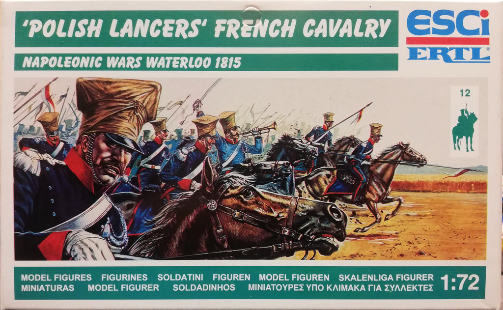 Esci P-218 - 'Polish lancers' French cavalry - 1:72