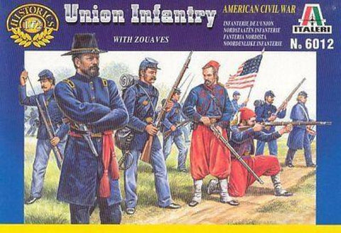Italeri 6012 - Union infantry with zouaves - 1:72