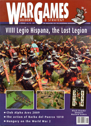 Wargames Soldiers & Strategy Jan 10 N.51 – VIIII Legio Hispana, the Lost Legion