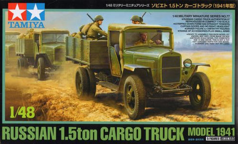 Russian 1.5 ton Cargo Truck Model 1941 - 1:48 - Tamiya - 32577