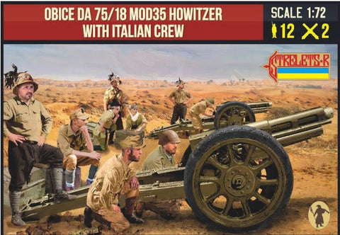 OBICE DA 75/18 MOD35 HOWITZER - Strelets - 282 - 1:72
