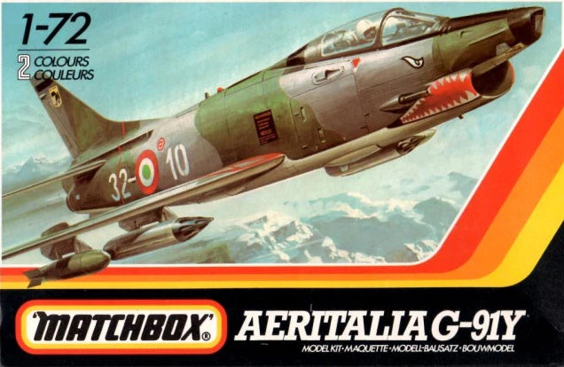 MATCHBOX PK-34 - Aeritalia G-91Y - 1:72