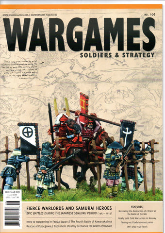Wargames Soldiers & Strategy No.106 – Fierce warlords and samurai heroes