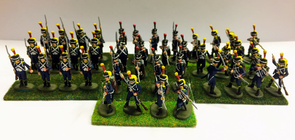 French Voltigeurs & French Light Infantry Chasseurs (Comm) 1:72 Hat - 8218/52 - CP@