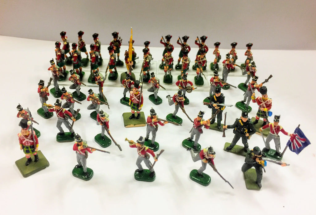 Esci - British Infantry - 1:72 (PAINTED) - @