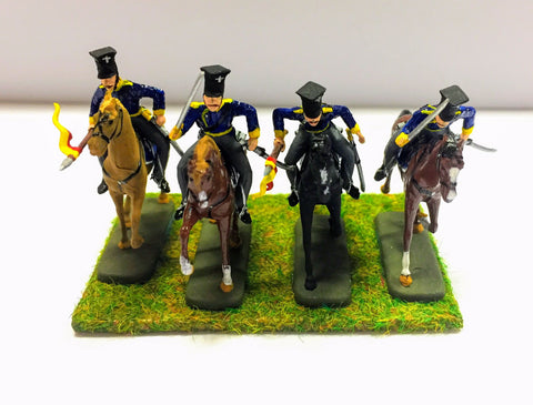 ESCI - 218 - Prussian Lancers - 1:72 (PAINTED)