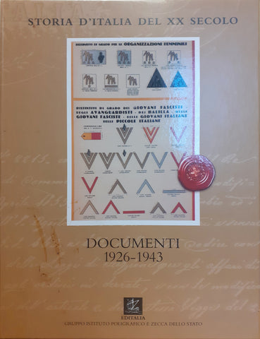 Libri - Storia d'Italia del XX secolo - Documenti 1926-1943