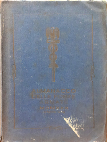 Almanacco delle forze armate 1930 - Libri