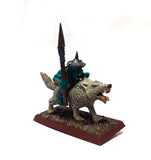 Goblin Wolf Rider - 28mm - PAINTED
