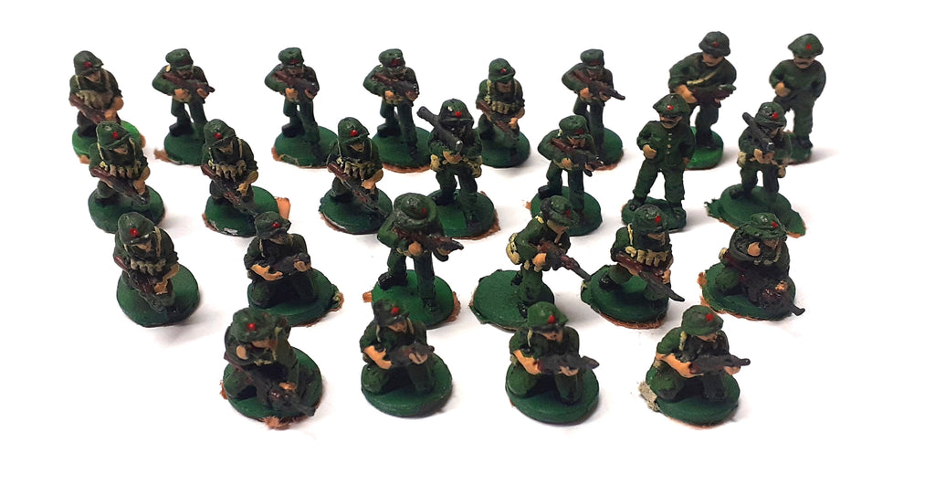 North vietnamese infantry (x25) - 20mm painted